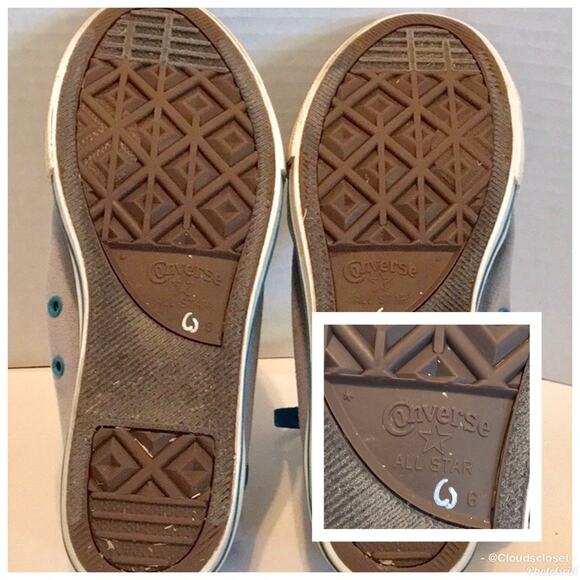 CONVERSE RAINBOW GRAY HIGHTOP 6 - Picture 8 of 8